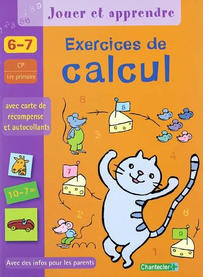 Exercices de calcul CP-1re primaire, 6-7 ans