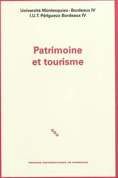 Patrimoine et tourisme