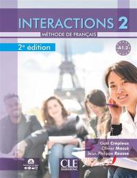 Interactions 2, A1.2 : méthode de français