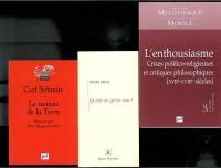 Revue de métaphysique et de morale, n° 3 (2008). L'enthousiasme, crises politico-religieuses et critiques philosophiques : XVIIe-XVIIIe siècles