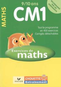 Exercices de maths CM1, 9-10 ans