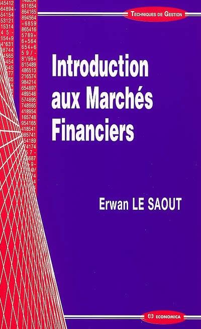 Introduction aux marchés financiers