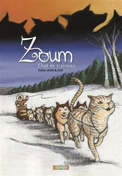 Zoum, chat de traîneau