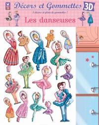 Décors et gommettes 3D : les danseuses