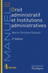 Droit administratif et institutions administratives