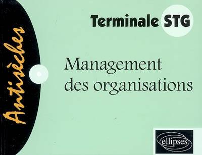 Management des organisations terminale STG