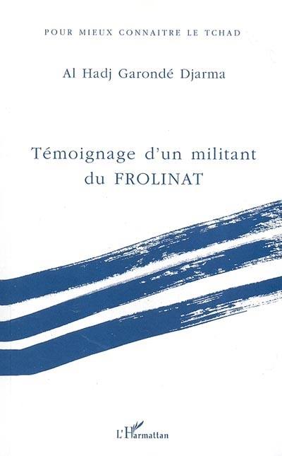 Tchad, témoignage d'un militant du Frolinat