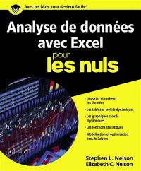 Analyse de données avec Excel pour les nuls