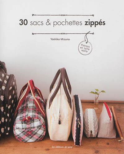 30 sacs & pochettes zippés