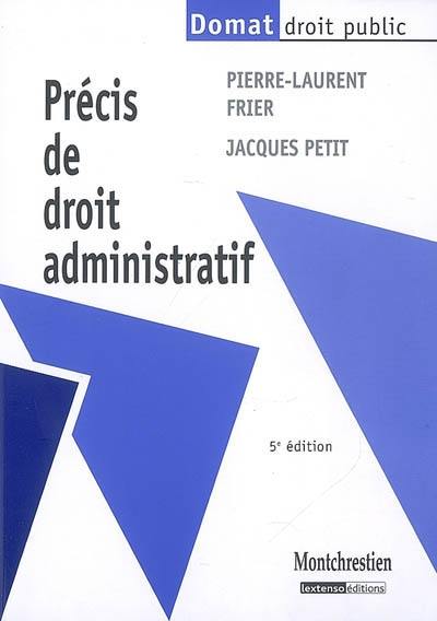 Précis de droit administratif