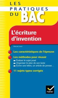 L'écriture d'invention