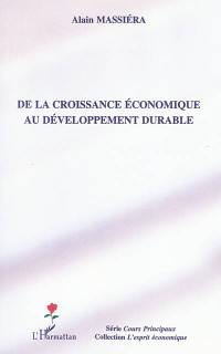 De la croissance économique au développement durable