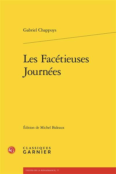 Les facétieuses journées