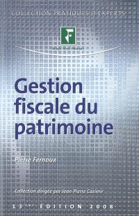 Gestion fiscale du patrimoine