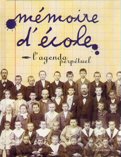 Agenda mémoire d'école