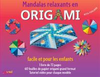 Mandalas relaxants en origami : facile et pour les enfants