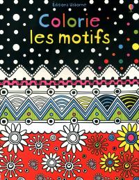 Colorie les motifs