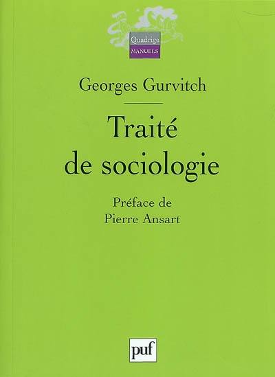 Traité de sociologie