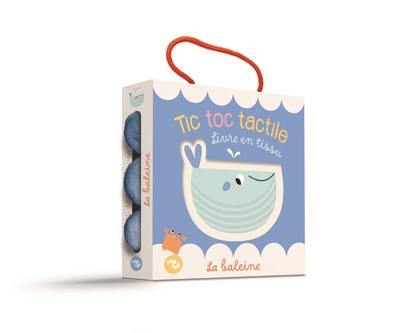 La baleine : livre en tissu