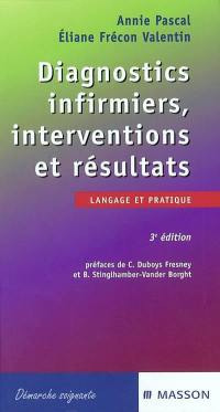 Diagnostics infirmiers, interventions et résultats : langage et pratique