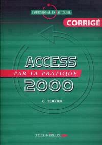 Corrigé : ACCESS 2000 par la pratique