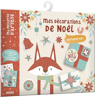 Mes décorations de Noël en paper art