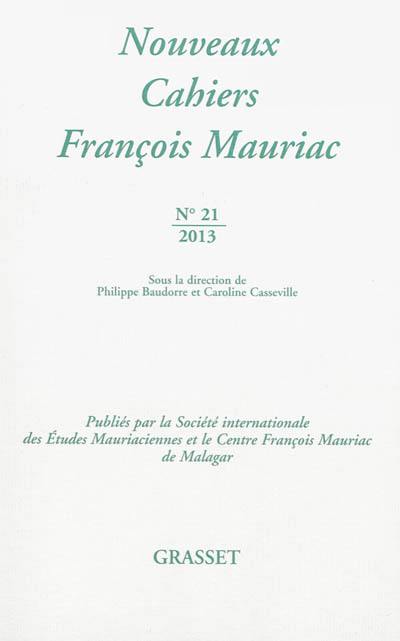 Nouveaux cahiers François Mauriac, n° 21