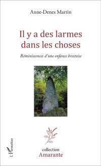 Il y a des larmes dans les choses : réminiscences d'une enfance brestoise