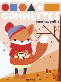 Renarde : gommettes pour les petits