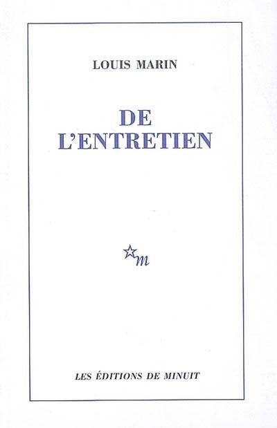 De l'entretien