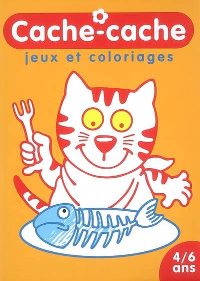 Jeux et coloriages : chat