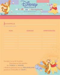 Mon premier scrapbook : Disney Winnie l'ourson