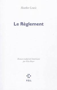 Le règlement