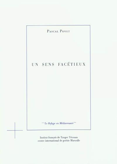 Un sens facétieux : cogitation dans la représentation du sens