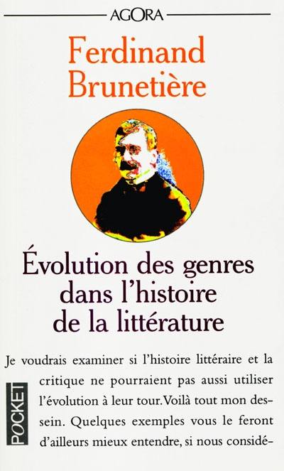 L'évolution des genres dans l'histoire de la littérature : introduction : évolution de la critique depuis la Renaissance jusqu'à nos jours