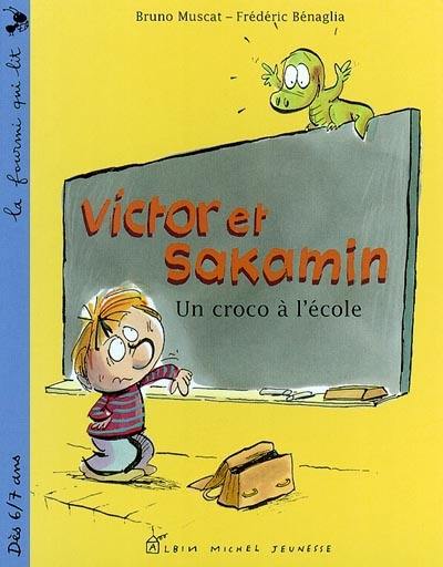 Victor et Sakamin. Vol. 2003. Un croco à l'école