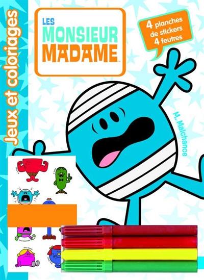 Les Monsieur Madame : jeux et coloriages