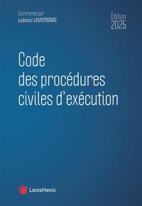 Code des procédures civiles d'exécution 2025