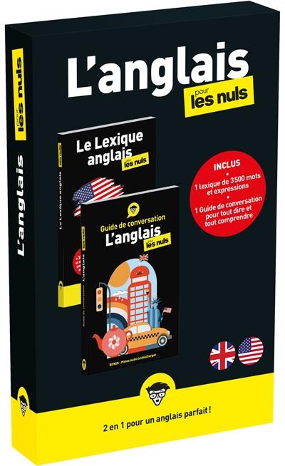 L'anglais pour les nuls : coffret