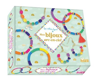 Mes bijoux arc-en-ciel : coffret avec perles heishi