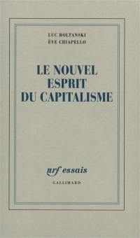 Le nouvel esprit du capitalisme