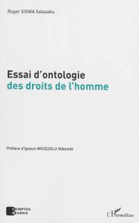 Essai d'ontologie des droits de l'homme