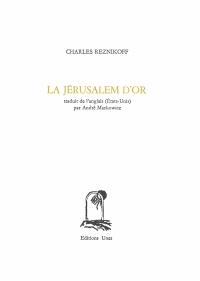 La Jérusalem d'or