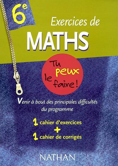 Exercices de maths, 6e