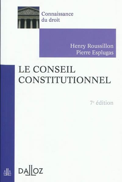 Le Conseil constitutionnel