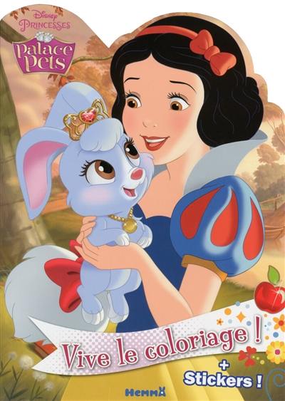 Palace pets : vive le coloriage ! : Blanche-Neige