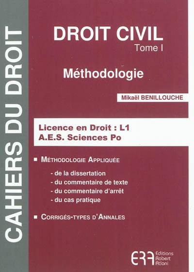 Droit civil. Vol. 1. Méthodologie