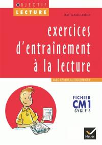 Exercices d'entraînement à la lecture, CM1