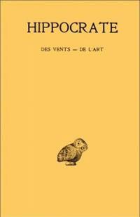 Oeuvres complètes. Vol. 5-1. Des vents *** De l'art