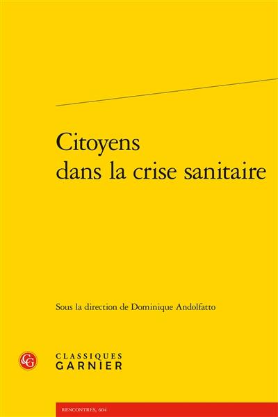 Citoyens dans la crise sanitaire